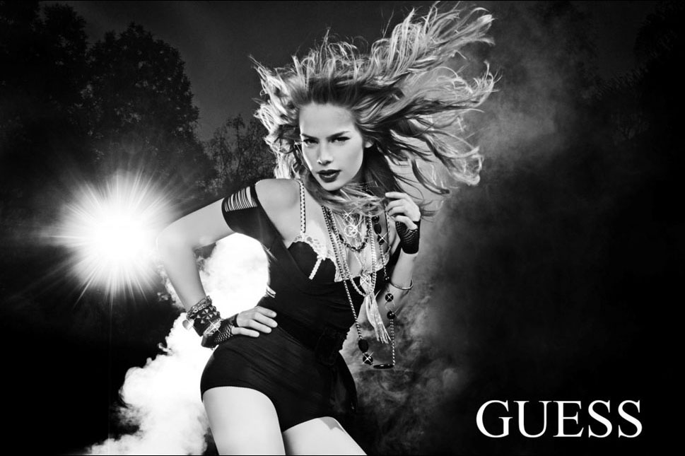 Guess ad campaign by famous fashion photographer